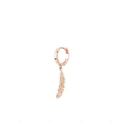 Single Feather Earing