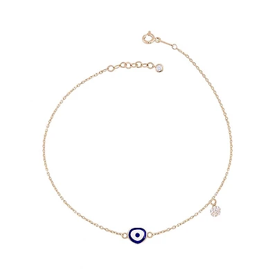 Blue Evil Eye Bracelet