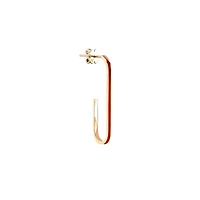 Medium Infinity Oval Earrings