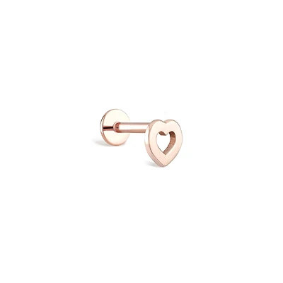 Nested Heart Piercing -Single