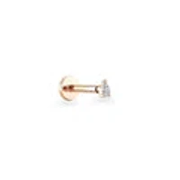 Dainty Drop Diamond  Piercing -Single
