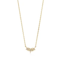 Trio Star Necklace