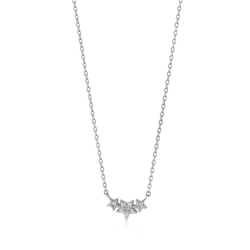Trio Star Necklace