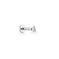 Dainty Drop Diamond  Piercing -Single