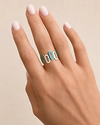 Mosaic Ring – Ocean