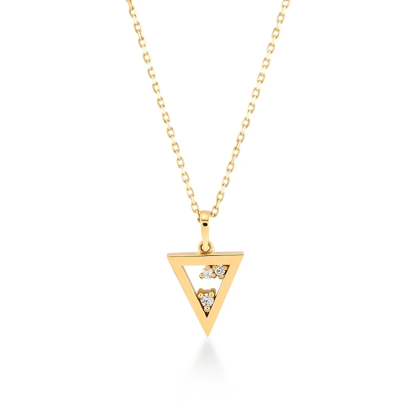 Starlight Triangle Necklace