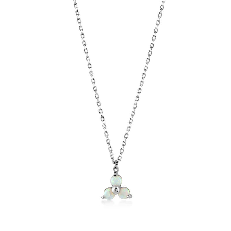Opal Trio Necklace