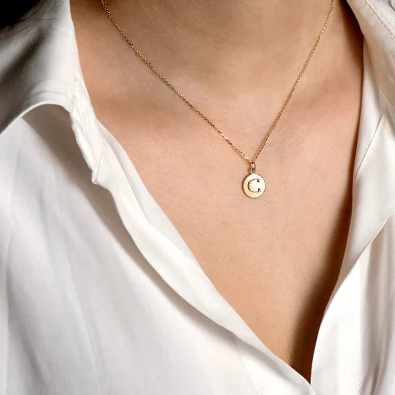 Shiny Letters Charm