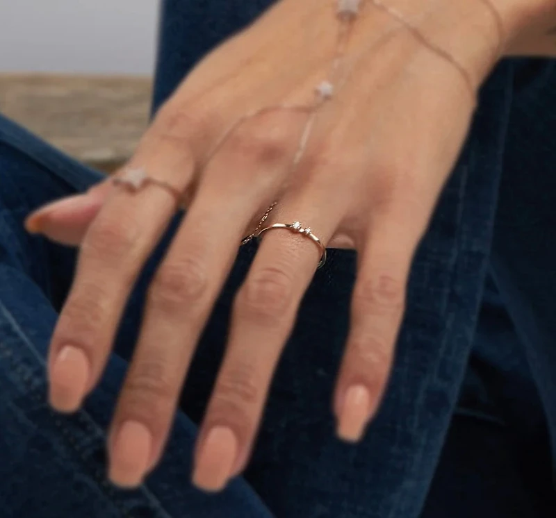 Pair Diamond Ring