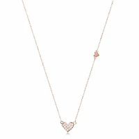 Shiny Inside Heart Necklace