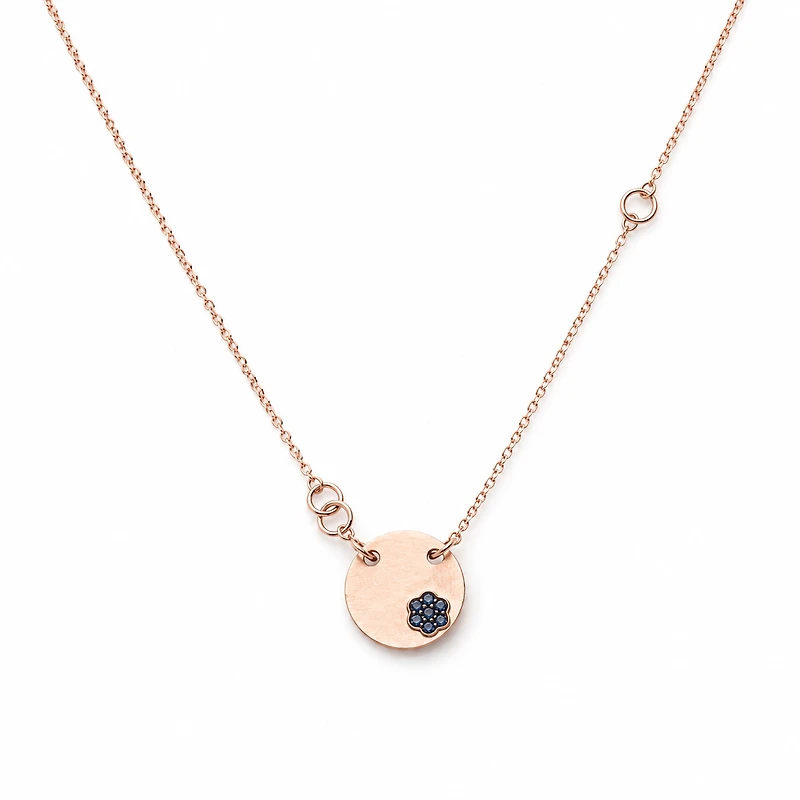 Sapphire Bloom Necklace