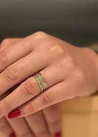 Pattern Stack Ring