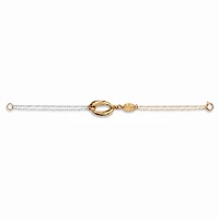 Solara 18K Two-Tone Gold Bracelet