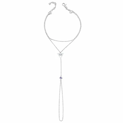 Geo Diamond Hand Chain