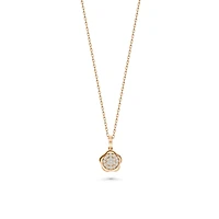 Gleaming Flower Moon Necklace