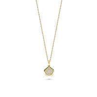 Gleaming Flower Moon Necklace