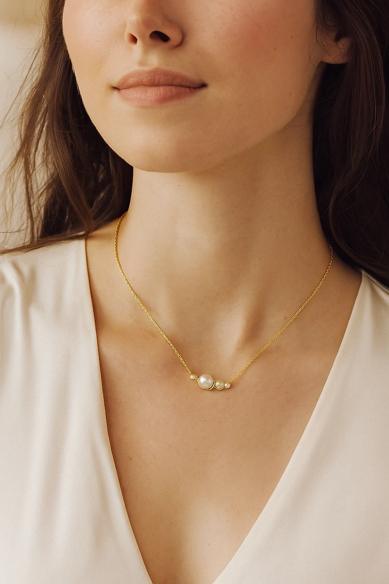Evelyn Pearl Necklace