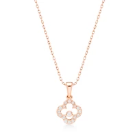 Shamrock Celestial Necklace…