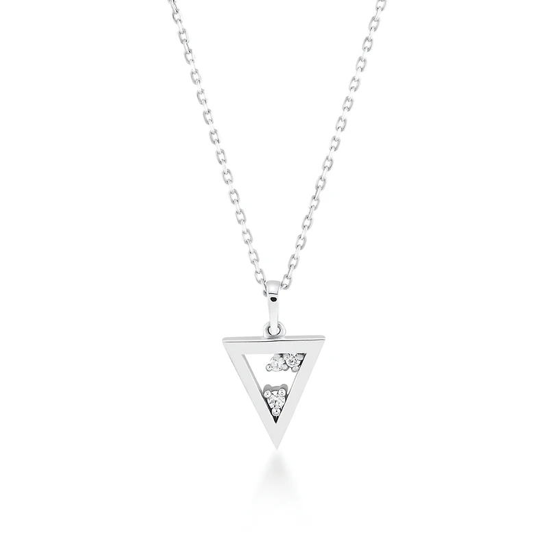Starlight Triangle Necklace