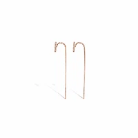 Fireworks Threader Earrings