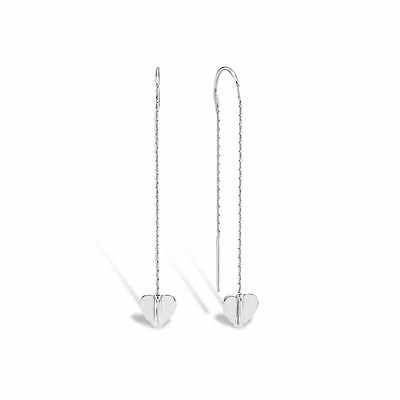 Chain Heart Earrings