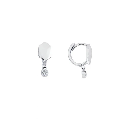 Prism Cube Earring