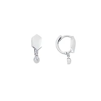 3d Cube Earring