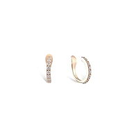 Diamond Ear Cuff - Piercing -Single