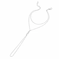 Diamond Drop Hand Chain