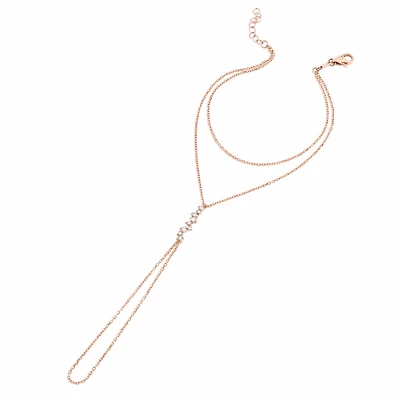 Diamond Drop Hand Chain