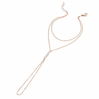 Diamond Drop Hand Chain