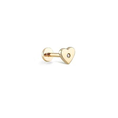 Midheart Gem Piercing -Single