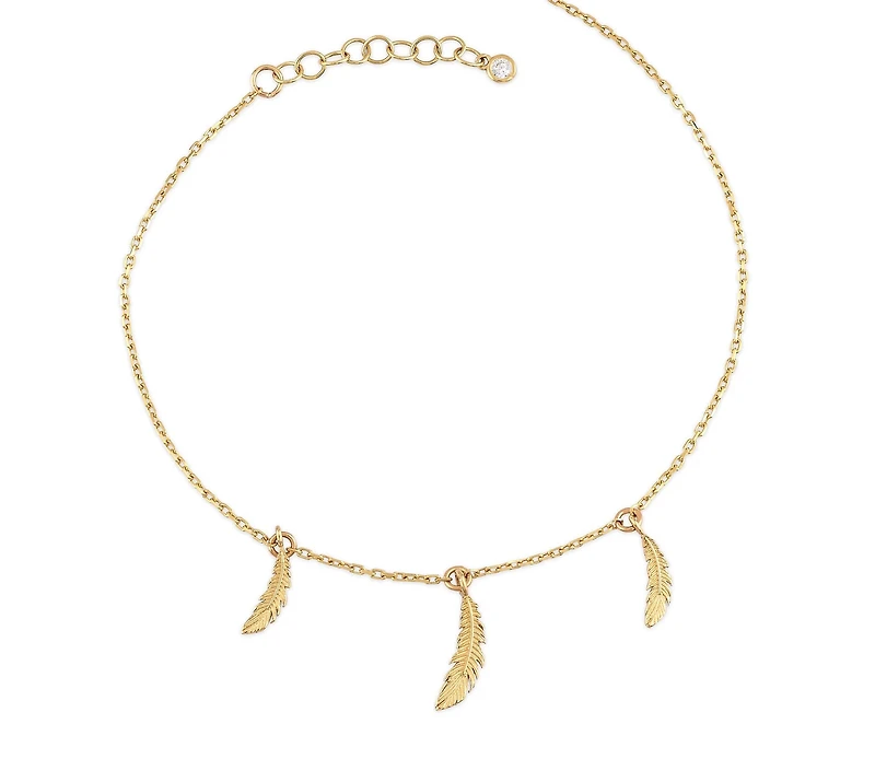Trio Feather Bracelet