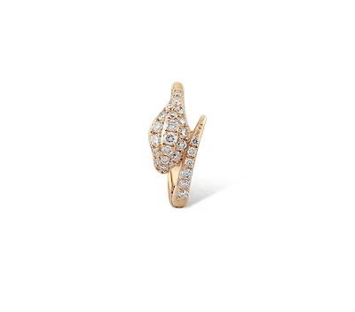 Snake Earring Hoop - Piercing -Single