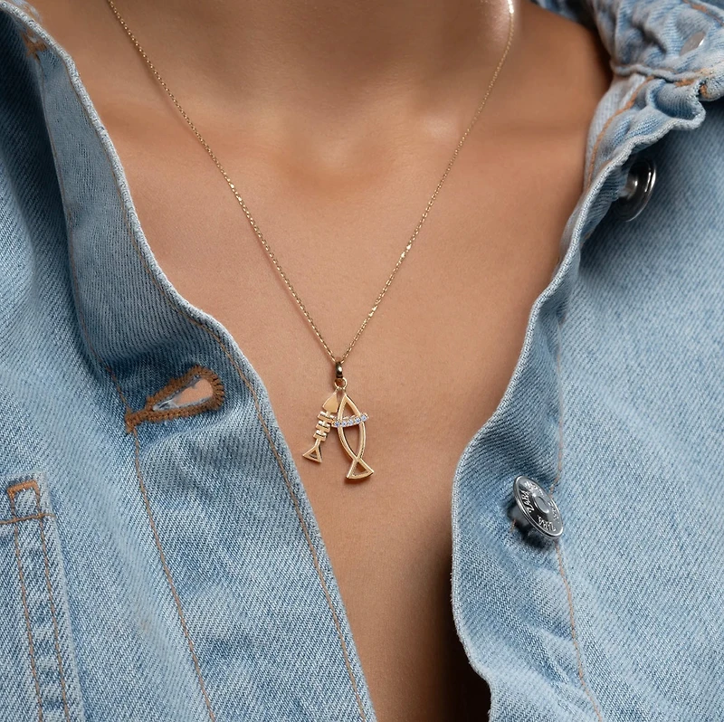 Fish 'n Bone Necklace