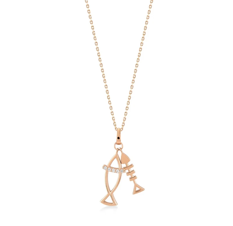Fish 'n Bone Necklace