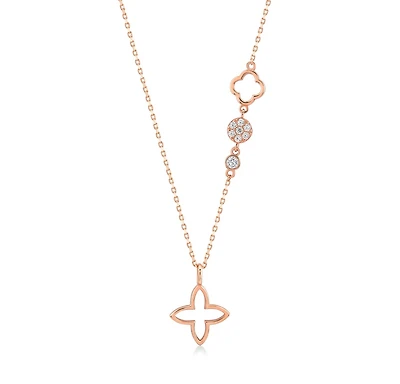 Floral Sparkle Necklace