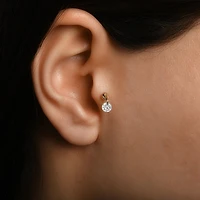 Dangle Diamond Piercing - Single