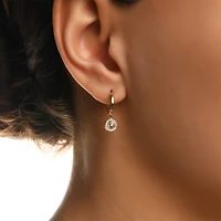 Sunray Hoop Earrings