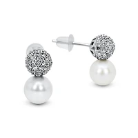 Full Moon Pearl Earing