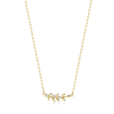 Evergreen Branch Necklace