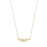 Evergreen Branch Necklace