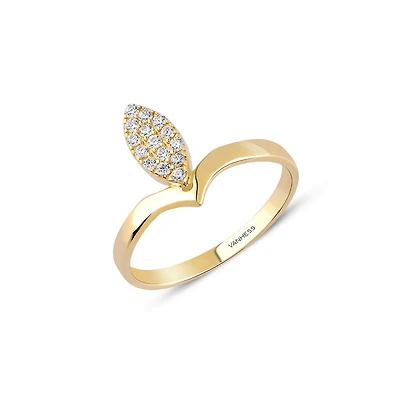 Drop Oval Ring