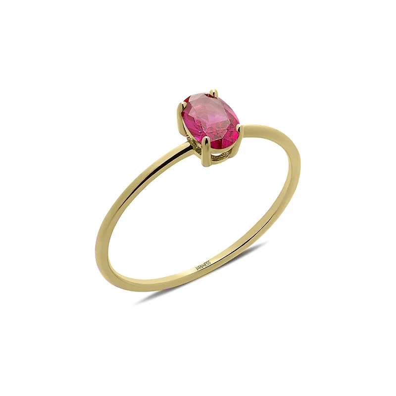 Dainty Birthstone Ring