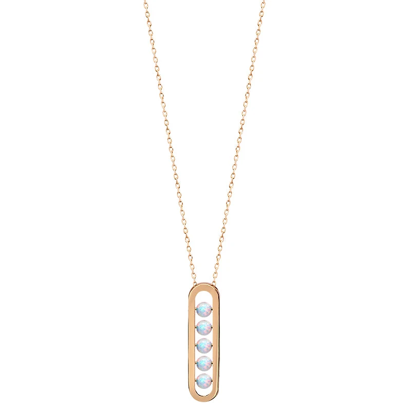 Opal Symphony Necklace