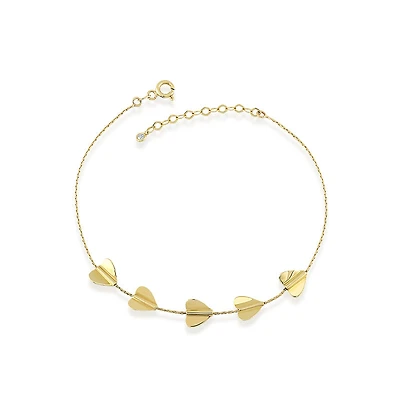 Fly Heart Bracelet