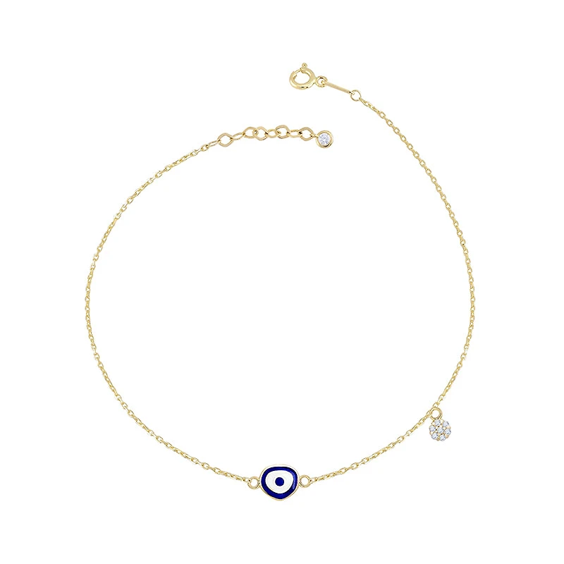 Blue Evil Eye Bracelet