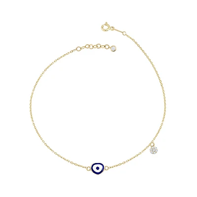 Blue Evil Eye Bracelet