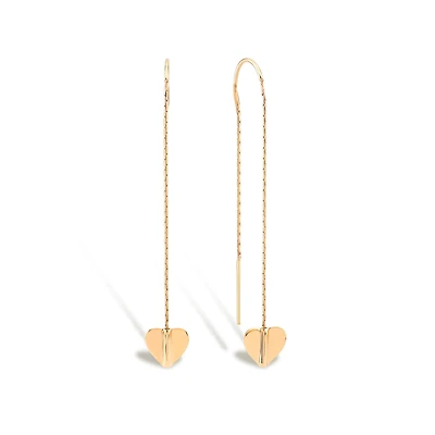 Chain Heart Earrings