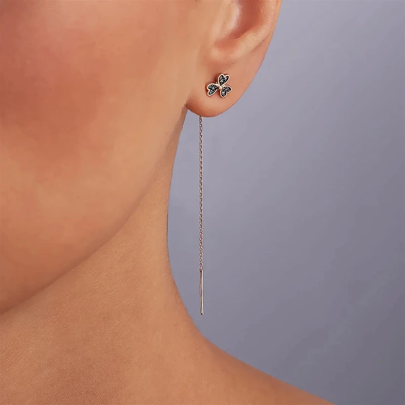 Clover Threader Earring